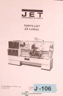 Jet-Jet 1340T, Toolroom Bench lathe, Operations and Parts List Manual 1980-1240-1340-1340T-03